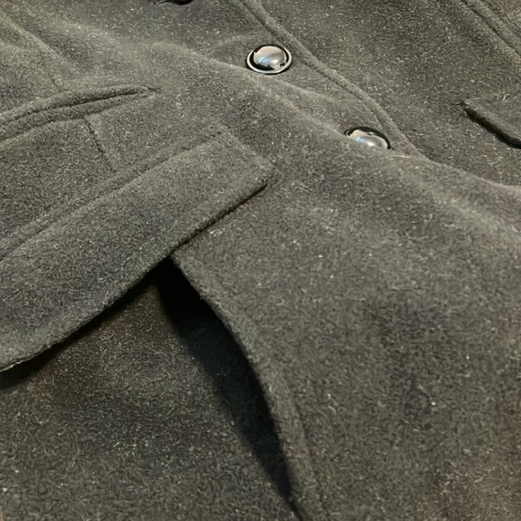 East 5th Black Wool Blend Peacoat (SP) - Picture 7 of 7
